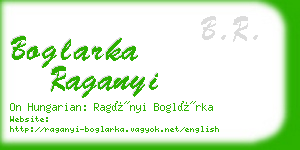 boglarka raganyi business card